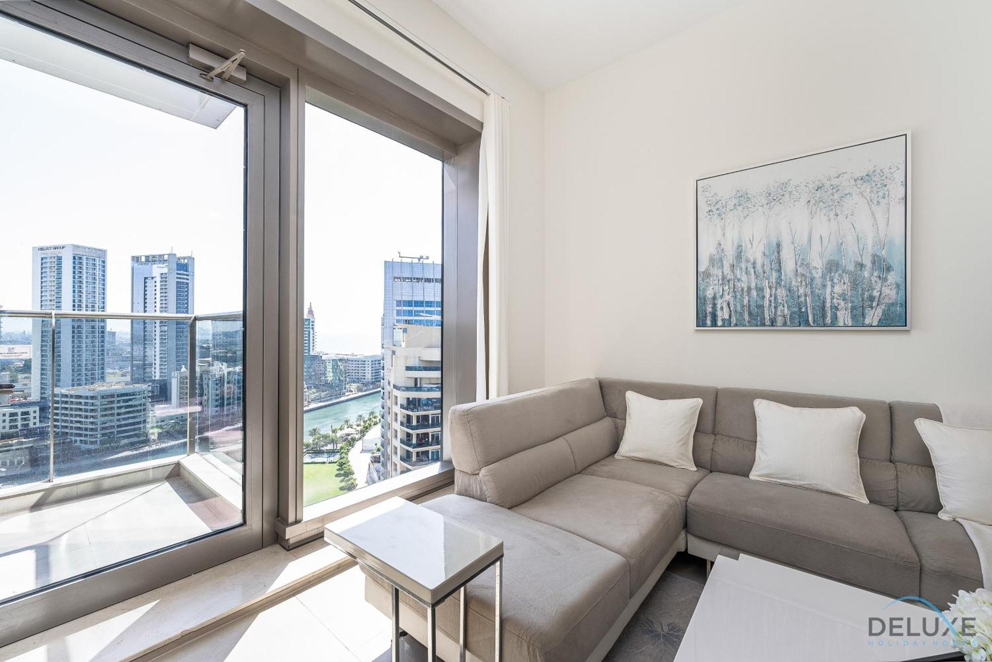 Apartment Charming 1br In Sparkle Tower 1, Marina By Deluxe Homes